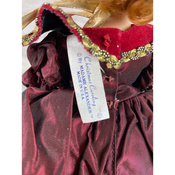 MADAME ALEXANDER CISSETTE Portrettes Christmas Caroling 9” Doll Tagged Boxed - Picture 6 of 8